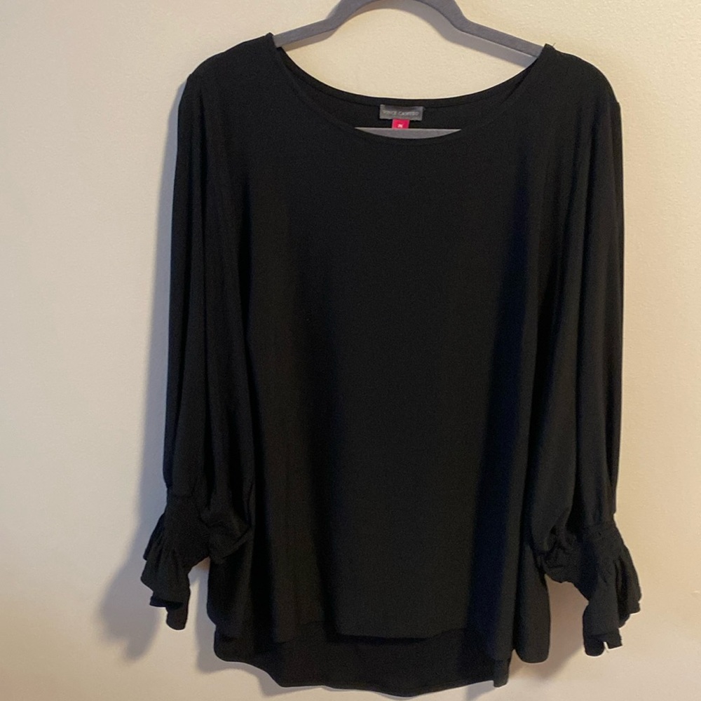 Vince Camuto Women Ruched Long Sleeve Top